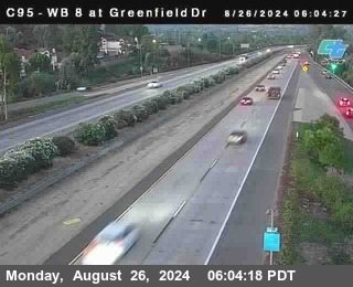 WB 8 at Greenfield Street