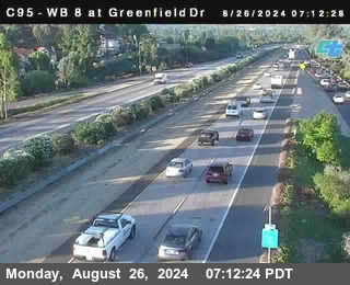 WB 8 at Greenfield Street