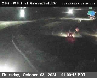 WB 8 at Greenfield Street