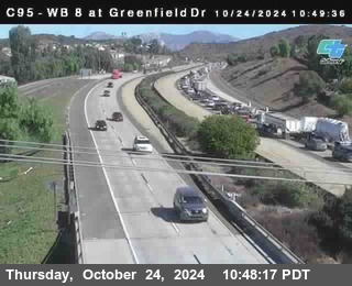 WB 8 at Greenfield Street