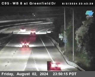 WB 8 at Greenfield Street