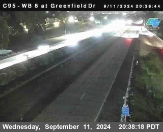 WB 8 at Greenfield Street