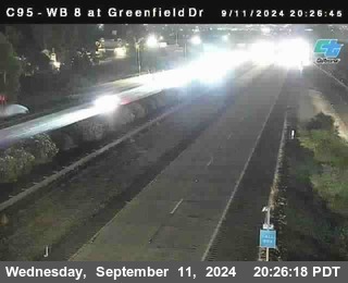 WB 8 at Greenfield Street