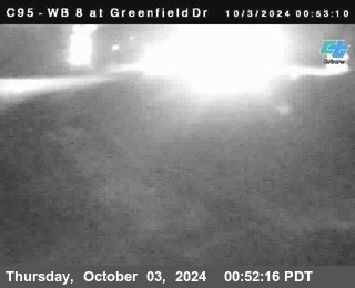 WB 8 at Greenfield Street