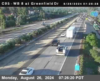 WB 8 at Greenfield Street