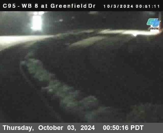 WB 8 at Greenfield Street