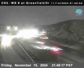 WB 8 at Greenfield Street