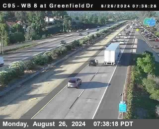 WB 8 at Greenfield Street