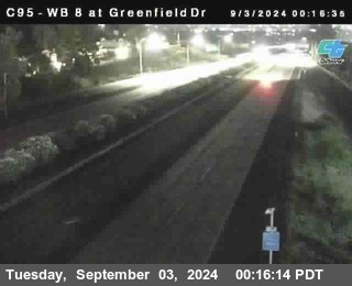 WB 8 at Greenfield Street