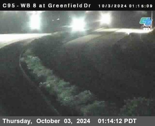 WB 8 at Greenfield Street