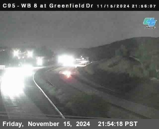 WB 8 at Greenfield Street