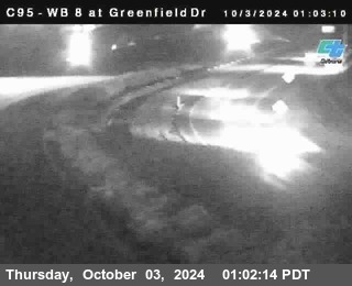 WB 8 at Greenfield Street