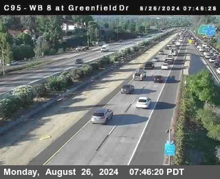 WB 8 at Greenfield Street