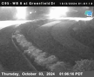 WB 8 at Greenfield Street