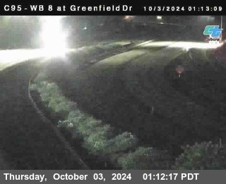 WB 8 at Greenfield Street