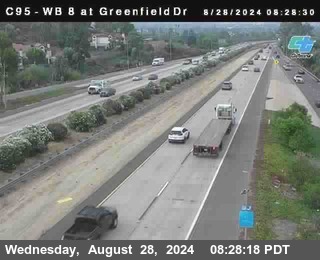 WB 8 at Greenfield Street