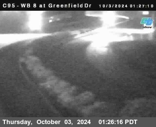 WB 8 at Greenfield Street