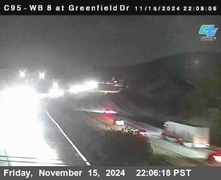 WB 8 at Greenfield Street