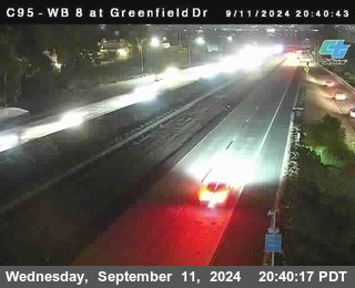 WB 8 at Greenfield Street