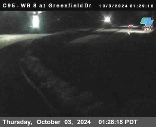 WB 8 at Greenfield Street