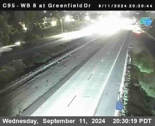 WB 8 at Greenfield Street