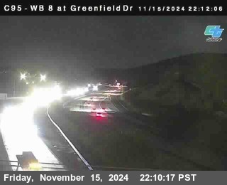 WB 8 at Greenfield Street