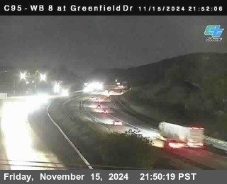 WB 8 at Greenfield Street