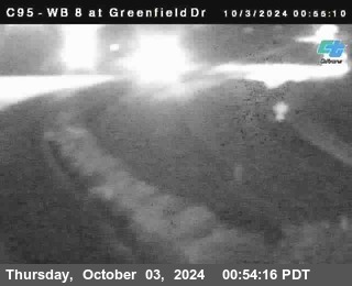 WB 8 at Greenfield Street