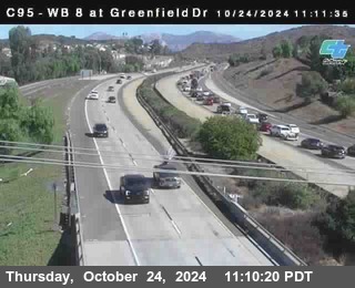 WB 8 at Greenfield Street