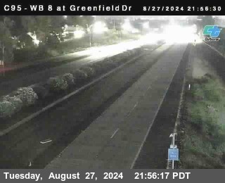 WB 8 at Greenfield Street