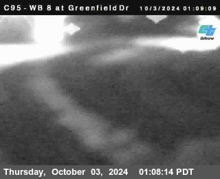 WB 8 at Greenfield Street