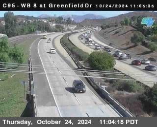 WB 8 at Greenfield Street