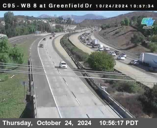 WB 8 at Greenfield Street