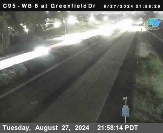 WB 8 at Greenfield Street