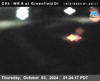 WB 8 at Greenfield Street