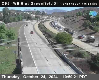 WB 8 at Greenfield Street