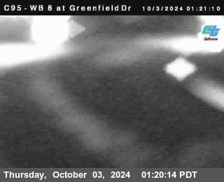 WB 8 at Greenfield Street