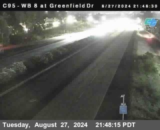 WB 8 at Greenfield Street