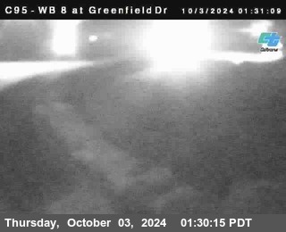 WB 8 at Greenfield Street