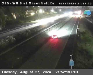 WB 8 at Greenfield Street