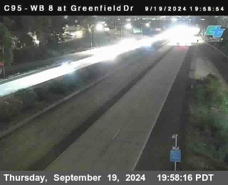 WB 8 at Greenfield Street