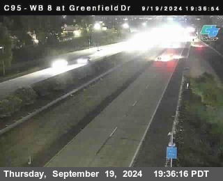 WB 8 at Greenfield Street