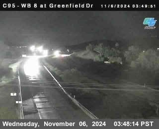 WB 8 at Greenfield Street