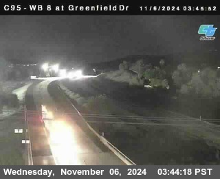 WB 8 at Greenfield Street