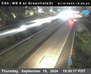 WB 8 at Greenfield Street