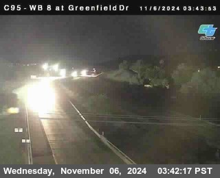 WB 8 at Greenfield Street