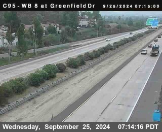 WB 8 at Greenfield Street