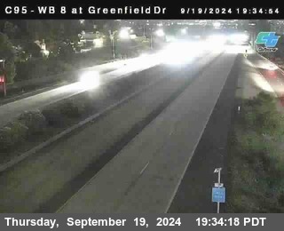 WB 8 at Greenfield Street