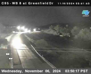 WB 8 at Greenfield Street