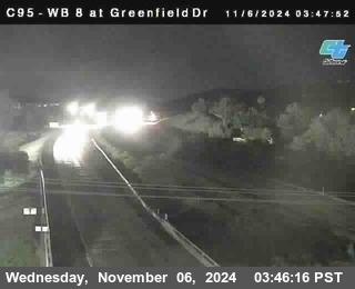 WB 8 at Greenfield Street